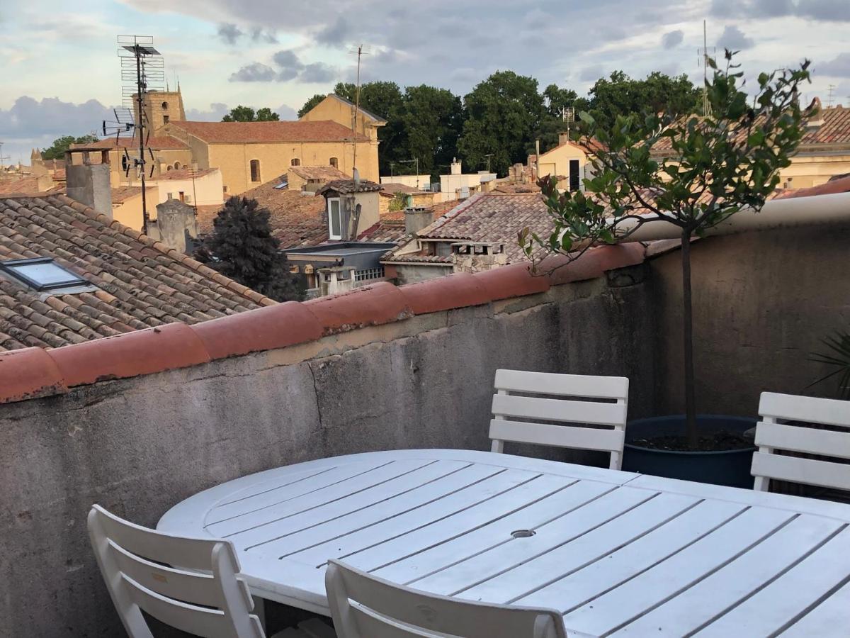 Terrasse Tropezienne Centre Nîmes Exterior foto